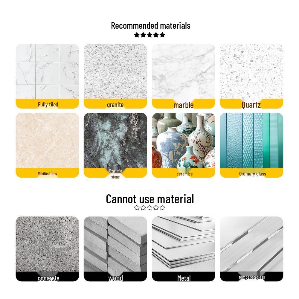 Diamond Hex Drill Bit for Glass, Quartz, and Tile