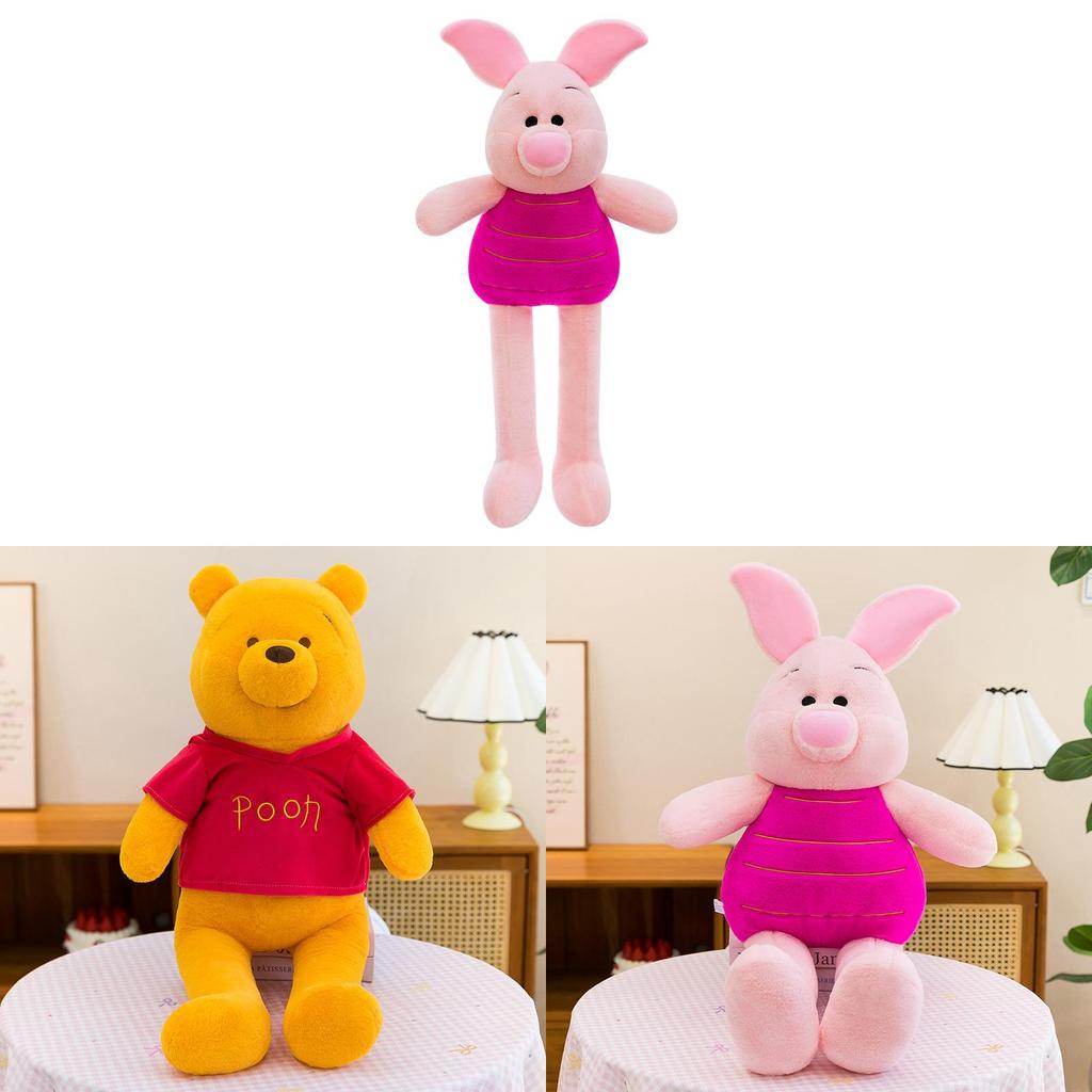 Ferkel Puuh Bär Plüschtier Großes Zeichentrickkissen Für Mädchen Kinder Geschenk