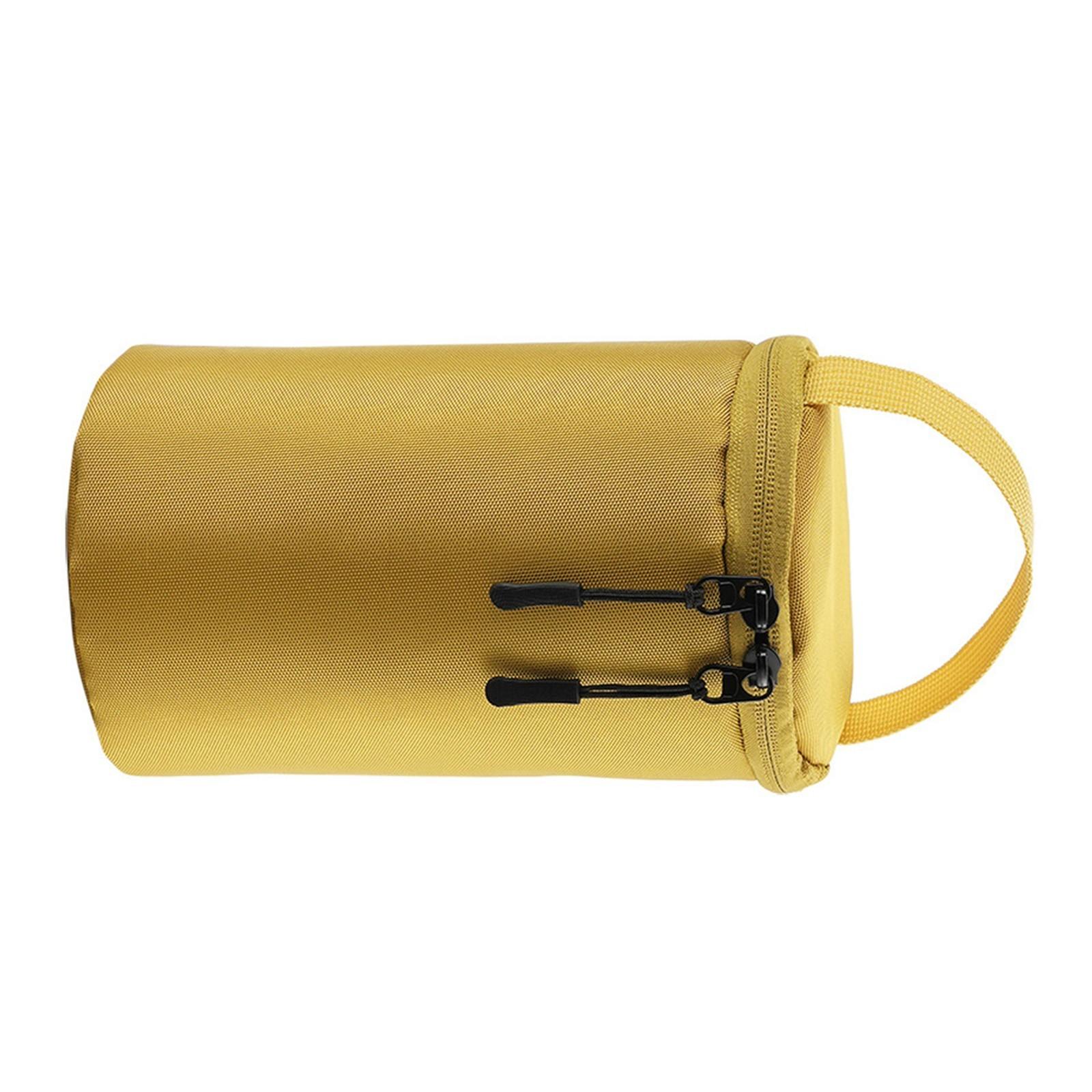 

Outdoor Camping Gas Tanks Storage Bag Camping Light Carrying Bag Portable Fuels Cylinder Protective Case Easy to Carry S хаки
