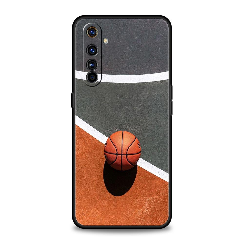 Basketball Basket Number For Realme GT Neo 2 3 3T Phone Case For Realme 10 9 8 5G 7 6 GT2 Pro Plus 9i 8i C21 C11 C25 C35 Cover