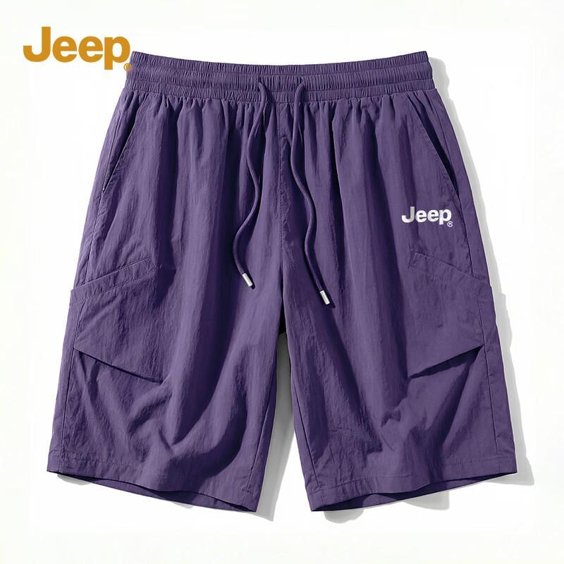 JEEP Men s Lightweight Breathable Summer Shorts M