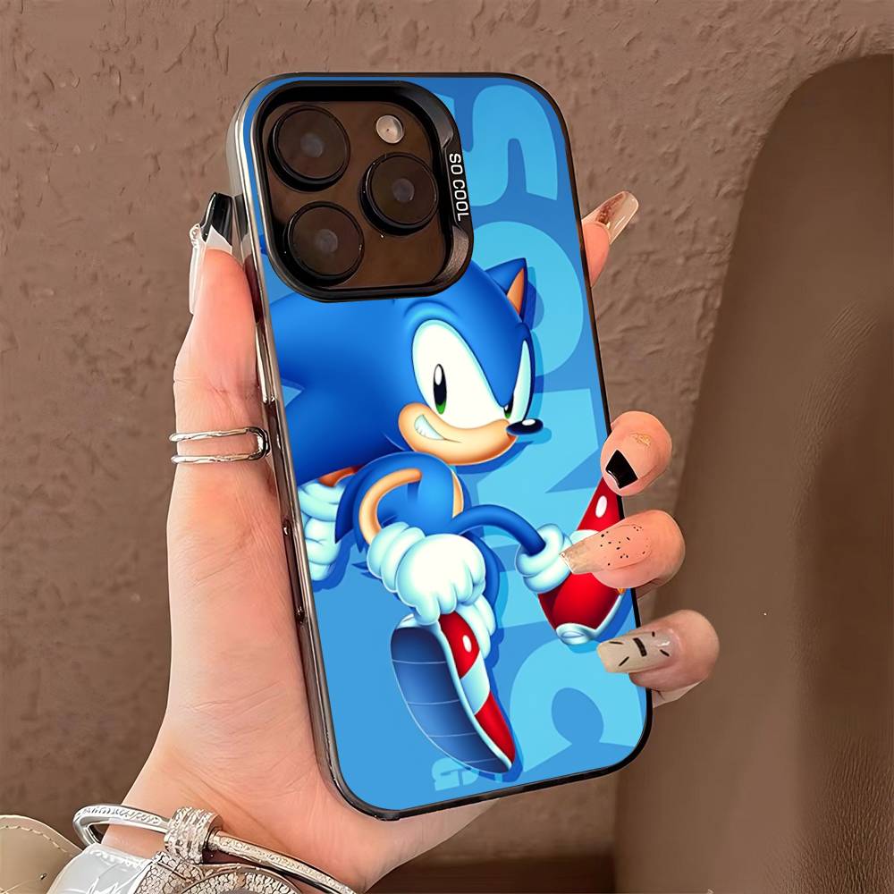 Supersonic Capability S-SonicS Movie Phone Case For IPhone 17 16 Plus Pro Max 15 14 13 12 11 Matte Colorful Covers