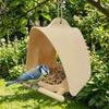 3D Printing Bird Feeding Station Rain-Resistant Bird Food Container Bird House  Outside Garden