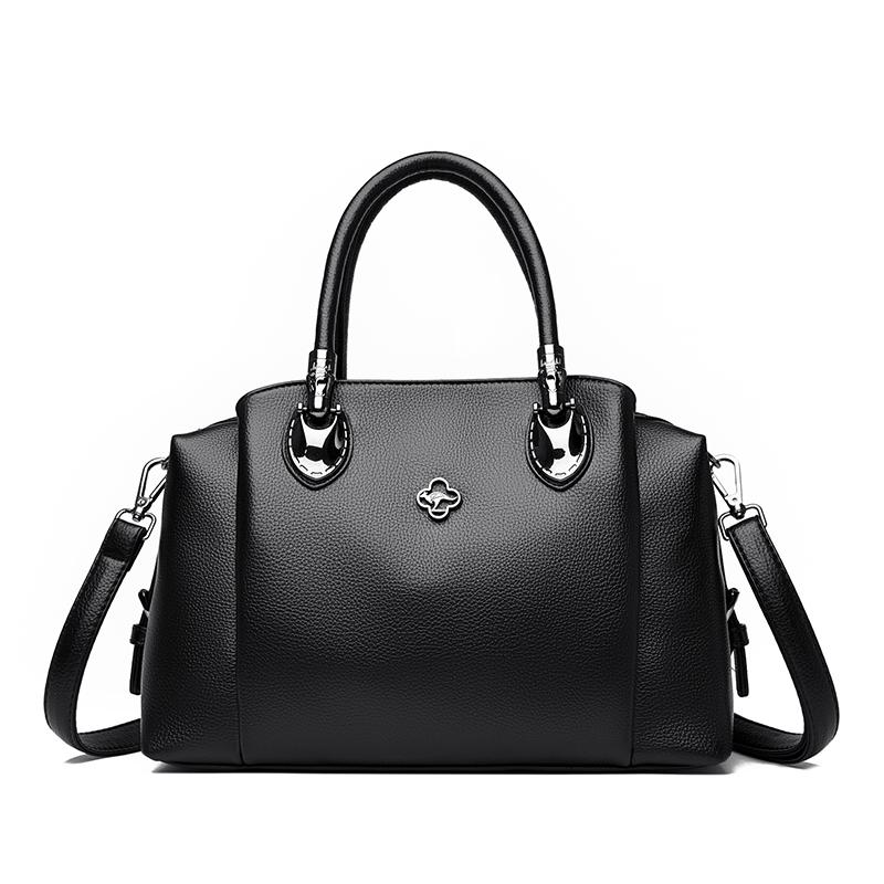 

2026 Luxury Large Capacity Soft Leather Women s Bags High Quality Fashi Women Shoulder Bag Crossbody Designer Tote Sac A Main чёрный