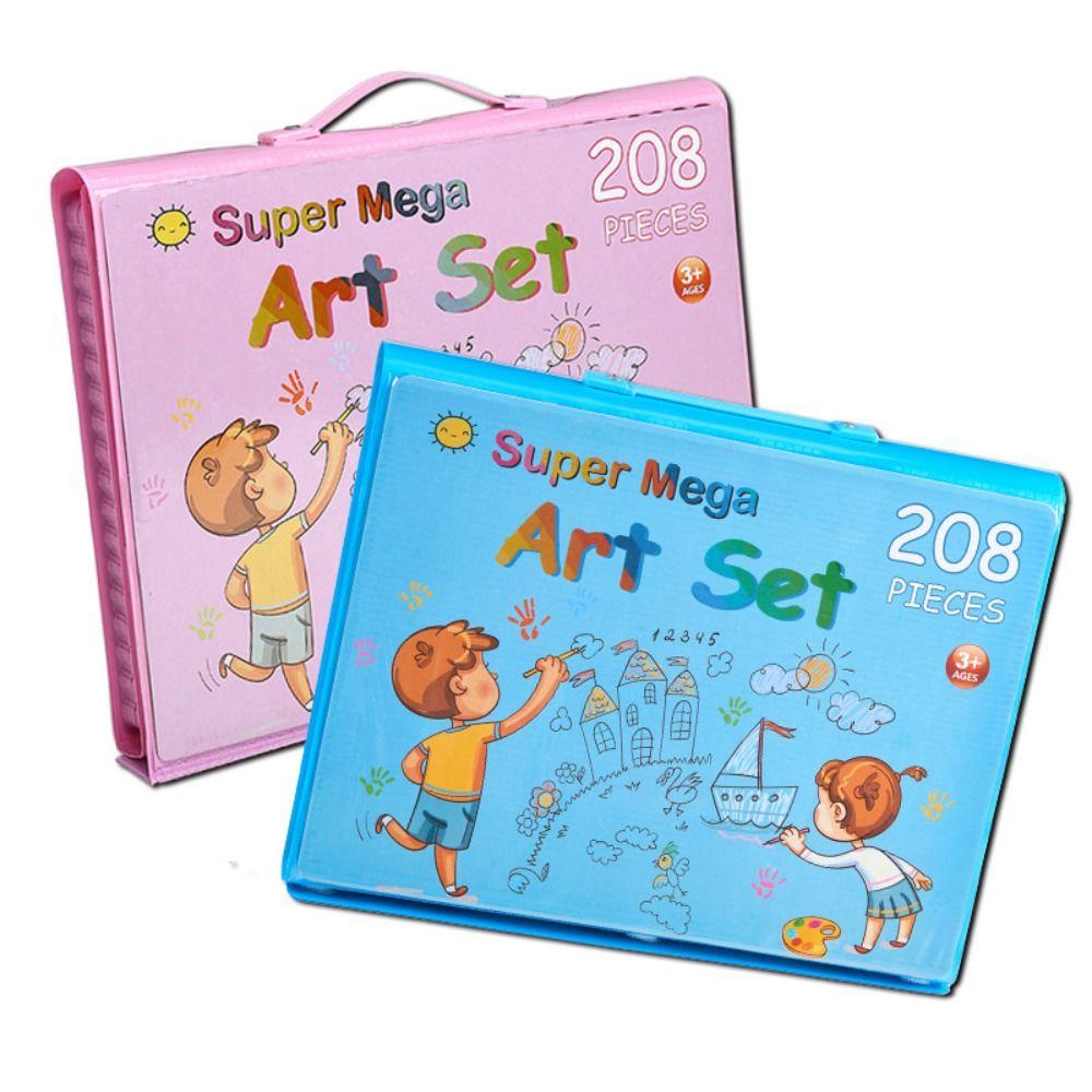 Colorful Children Drawing Set Safe Graffiti Crayon New Watercolors Pens Set  Gifts
