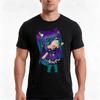 Gacha Life TShirt Summer Casual Cotton Tee Oversized Streetwear Tops Vintage Graphic Print Loose Fit Short Sleeve