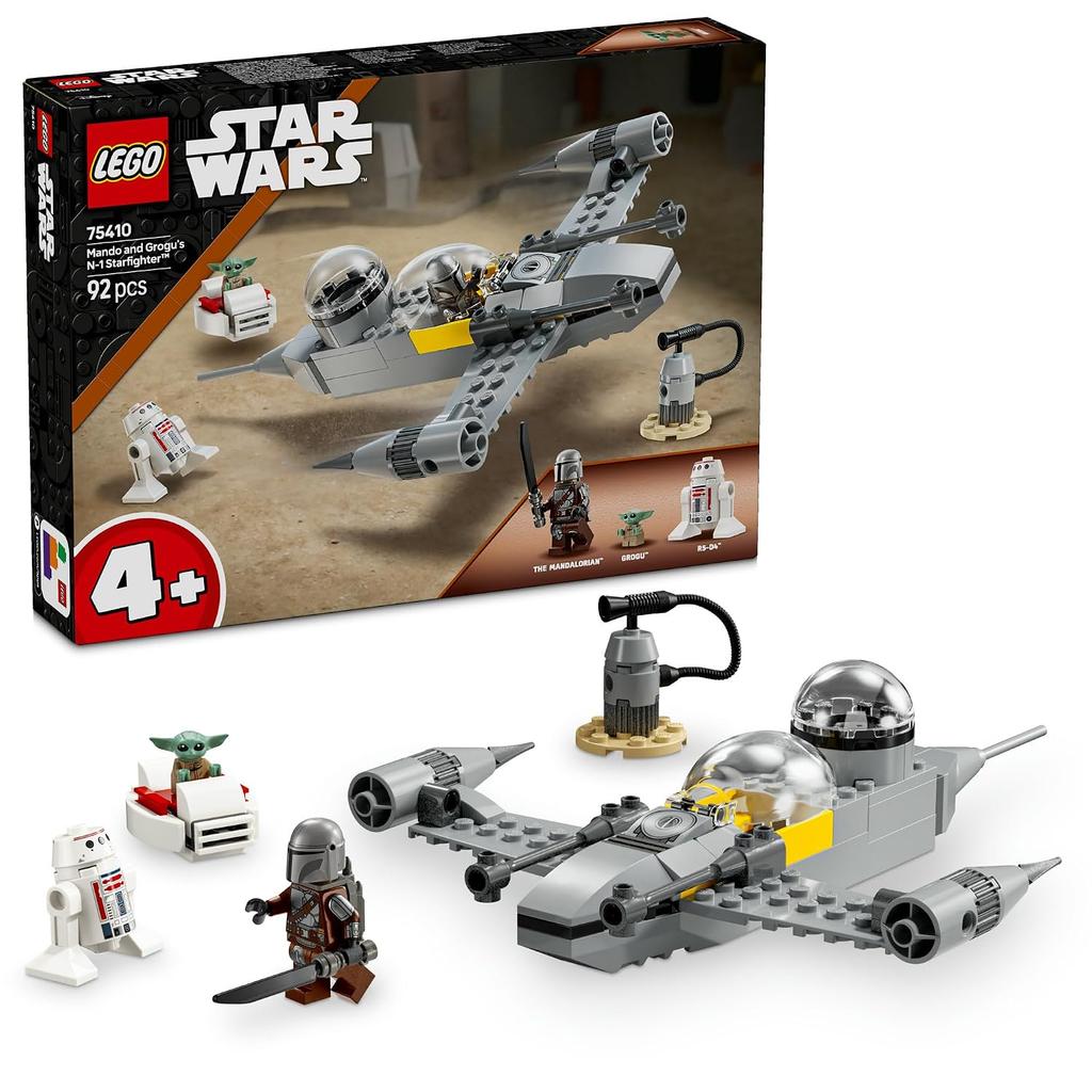 LEGO Star Wars Mandalorian Grogus N-1 Starfighter 75410 toy boys girls