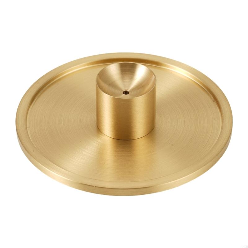 62KD Solid Brass Incenses Holder and Ashes Tray for Ceremony and Meditations