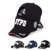 NYPD Side Police Label Baseball Hat Fashionable Street Hats Men Hip Hop Cap Outdoor Leisure Travel Fishing Caps