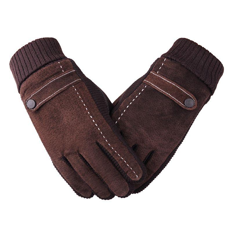 Fashion Mens Winter Warm Touch Screen Driving Gloves sports Ski Gloves