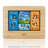 2019 Original Digital Weather Station Despertador Temperatura Umidade Relógio Digital Retroiluminação Função Snooze Relógio