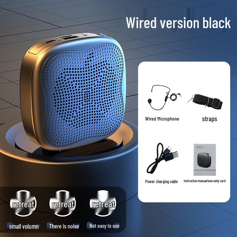 

Little Bee Portable Bluetooth Amplifier & Microphone for Teaching & Outdoor Tours чорний