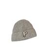 Korean Style Ins Style P Letter Hat Trendy and Fashionable Sweet and Cool Style Woolen Hat Solid Color Thickened Wool Blended Knitted Hat