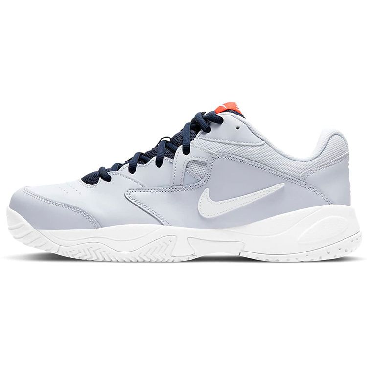 Мужские кроссовки Nike Court Lite 2 Football Grey Obsidian Team-Orange White AR8836-006 42