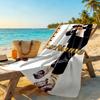 Michael Jackson Customized Name Beach Towel Super Soft Microfiber Quickdry Fabric Portable for SwimmingBeachCamping Travel Beach AccessoriesGym