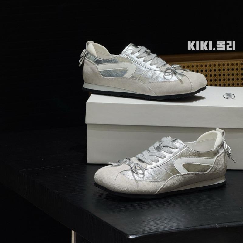 Niche Apple Head Women's Fashion Summer New Retro Design Sense Color Matching Casual Sports Shoes
