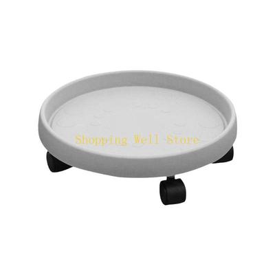 KX4B Plant Stand with Rolling Plant Stand Flower Pots Mover Planter Caddies Round Plant Rack for Heavy Duty Planter