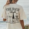 The Bach Club Bachelorette Shirts, Custom Location And Name Bachelorette Party Shirts, Social Club, Comfort Colors T-shirts, Party Shirts