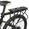 XPAY Weighted Aluminum Alloy Five-Point Rear Rack with Reflector