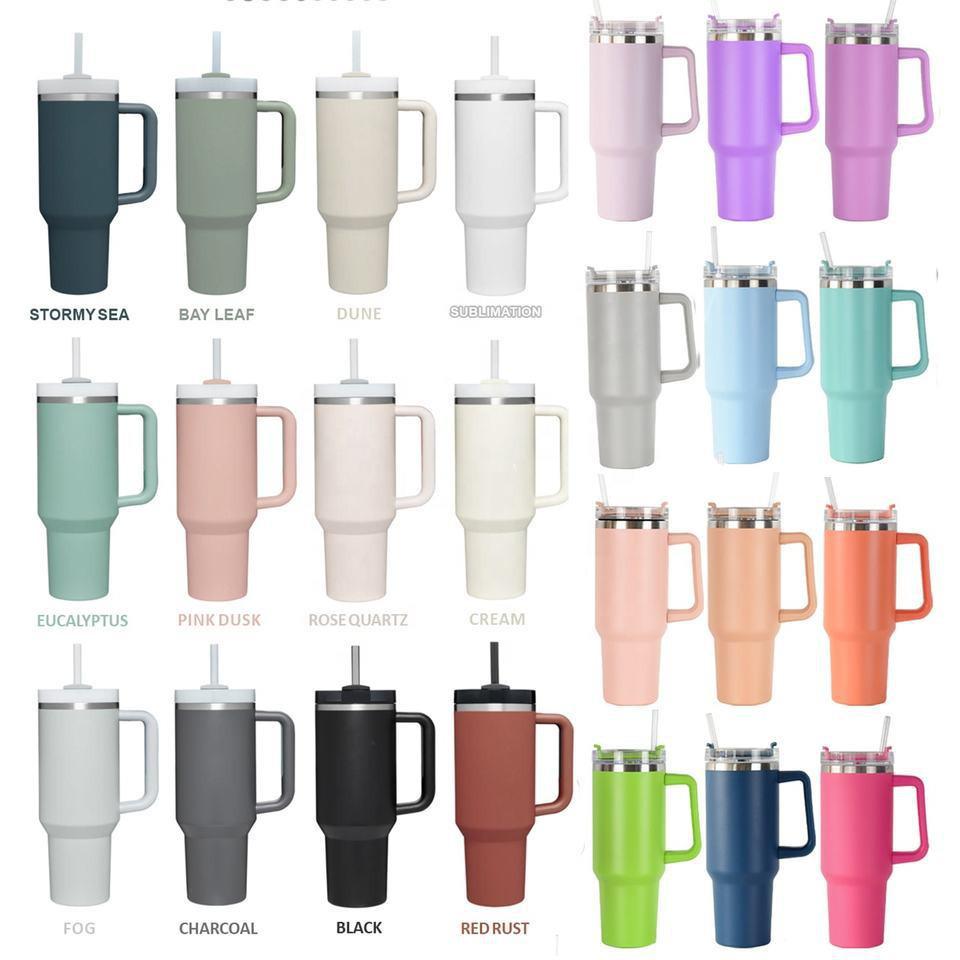 40oz Insulated Stainless Steel Car Cup with Handle