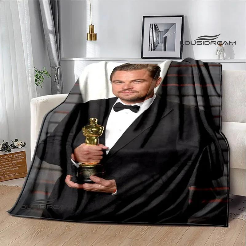 Coperta stampata Titanic Leonardo DiCaprio Coperta calda morbida e confortevole per casa viaggio letto coperta da picnic regalo di compleanno
