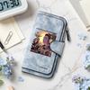 Women's Fashion Pattern Print Long Wallet Multi Card Slot Portable Purse