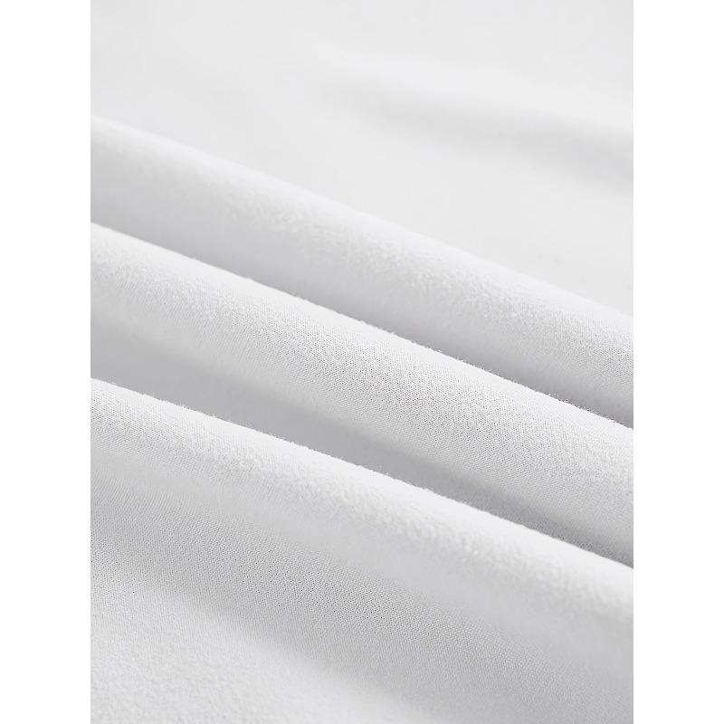 European Size Printed Pajama T-shirt, Cute Cartoon Dog Print T-shirt, Round Neck Short Sleeve Women's Top