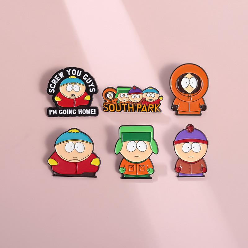 Cartoon Creative Character Metal Badge Fun And Adorable Alloy Brooch Accessory For All