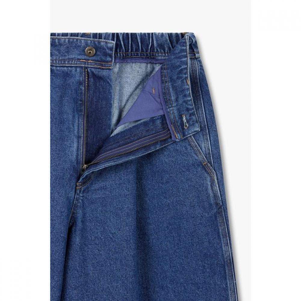 Studio Tomboy Denim Bermuda Pants Tuck Pleat  9176262982ct 