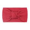 Unisex dětská čelenka s uzlem/Nylonový turban 13-24 měsíců Elastická omyvatelná ekologická pomůcka pro kojence a batolata