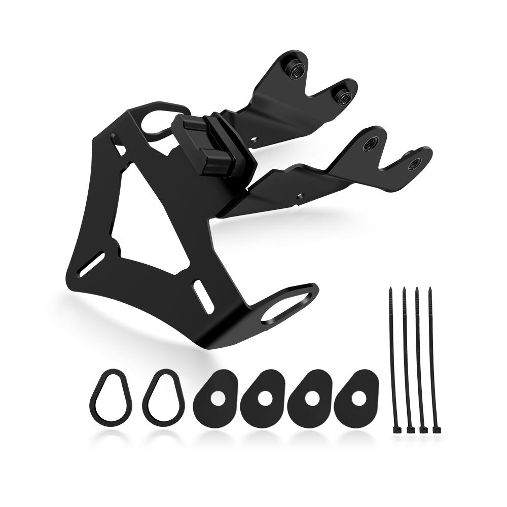 For Motorcycle Accessories Rear Fender Registration Bracket License Plate Holder Frame Tail Tidy MT-09 SP MT09 2024 2025