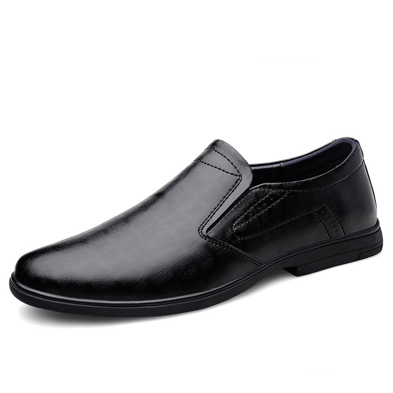 Fashion New Mens Italian Handmade Penny Loafers Genuine Leather Casual Flats Comfortable Driving Shoes Fast Delivery Male Business Shoes