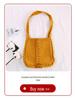 Trendy Korean Style Knitted Vest Handbag – Creative & Simple Design