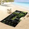Monster Energy Drink Mega Power Can Beach Towel Beach Towel For Vacation Photos Soft Seaside Swim Quickdrying Swim Towel Beach Towel Printing