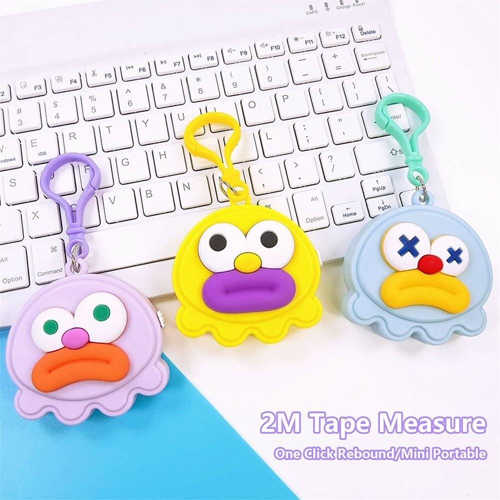 Soft Leather Cat Paw Ruler Big Mouth Design 2M Tape Measure Clothing Tailor Ruler  Home Use