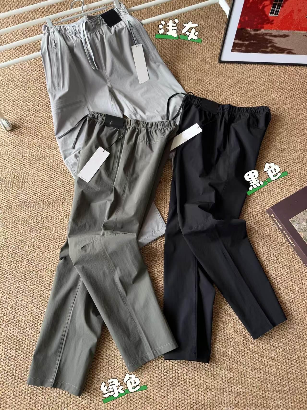 Summer New Style Daily Commute Men s Outdoor Functional Multi-Pocket Lightweight Quick-Dry Breathable Casual Sports Pants XL