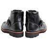 AV2931 TIGER Biker Style Mid Boots BLACK Black US5 [Avirex] (approx. 23cm)