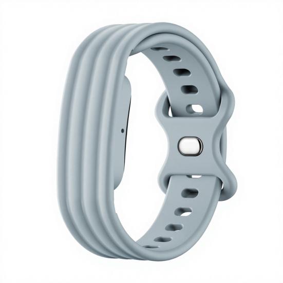 Jijijing Silicone Band for Google Fitbit Air, Water Sweat Resistant Sport Band, Adjustable Fitness Tracker Strap Replacement