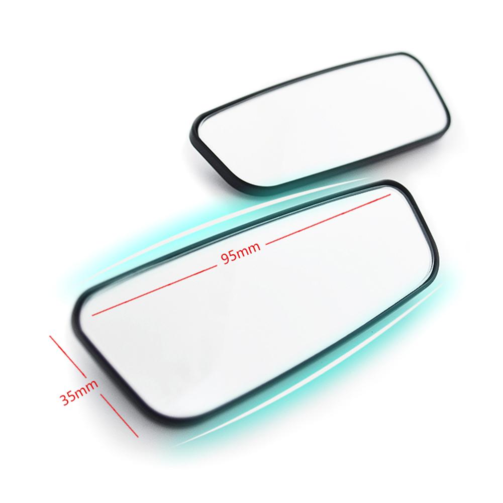 Driving Safety Black And White Rear View Mirror 360 Blind Spot Mirror 360 Rotation Eliminate Blind Spots High-quality Glass
