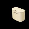 Huinizi Cream White Wall-Mounted Trash Can