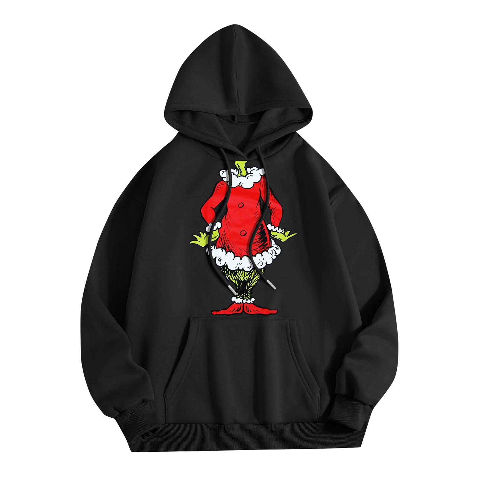 

Женская мода, женский легкий пуловер с длинными рукавами и карманами, толстовка с капюшоном в стиле консервативного стиля XXL