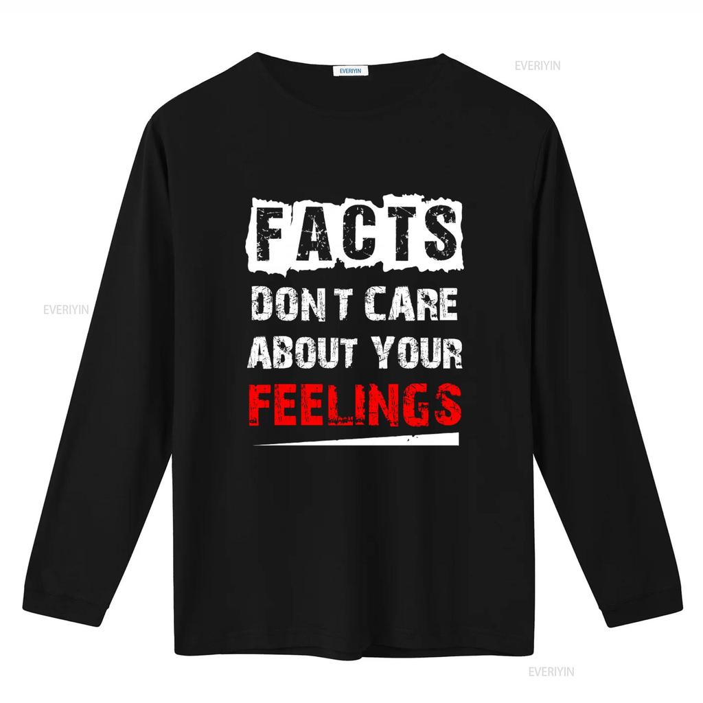 Facts Dont Care About Your Feelings T shirt for Fashion Casual J93I vintage Washed graphic Comfortable fashion Breathable