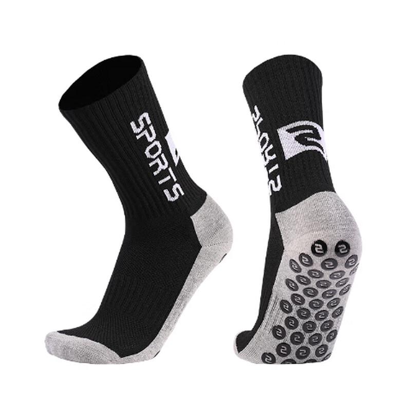 Adult Mid-Calf Terry Football Socks