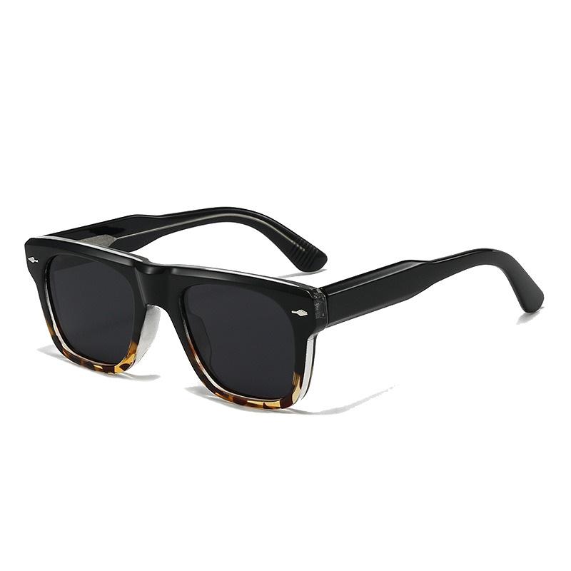 

JYL TS Sunglasses Unisex UV Protection Beach Style QZ1379-C004 A-7821 теплий колір чорний