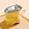 Large Diameter Elevated Cat Bowl Anti-spill Anti-knock Neck Protection Bowl Anti-choke Anti-leakage High Foot Bowl Indoor Use