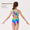 Teen Girls' Professional One-Piece Swimsuit for Swim Training