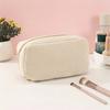 Large Corduroy Pencil Case High Capacity Pen Pouches Travel Makeup Bag Pen Organizers Storage Bag for Student Women Girl