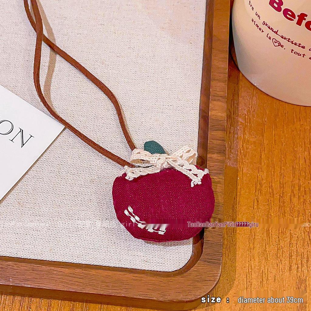 2024 Cute Cartoon Sweater Lanyard Chain for Women - Autumn/Winter Pendant Neckwear & Accessory