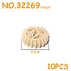 MOC Parts Gear Bulk Block Bricks 3649 3648 3647 10928 32498 32269 32270 32198 6589 4019 94925 3650 46372 Technical Brick Playset