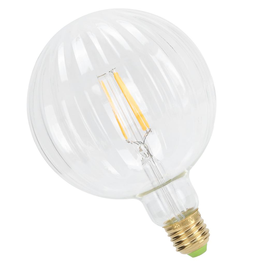 4W G125 Antique Bulb E27 WatermelonShape LED Filament Lamp Home Decoration 220V Warm Light(Gold )